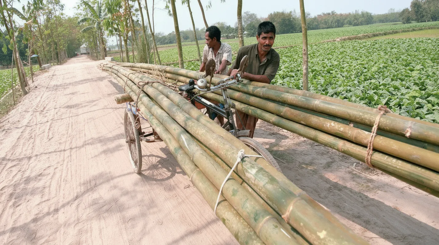 Sustainable bamboo and willow woven coffin